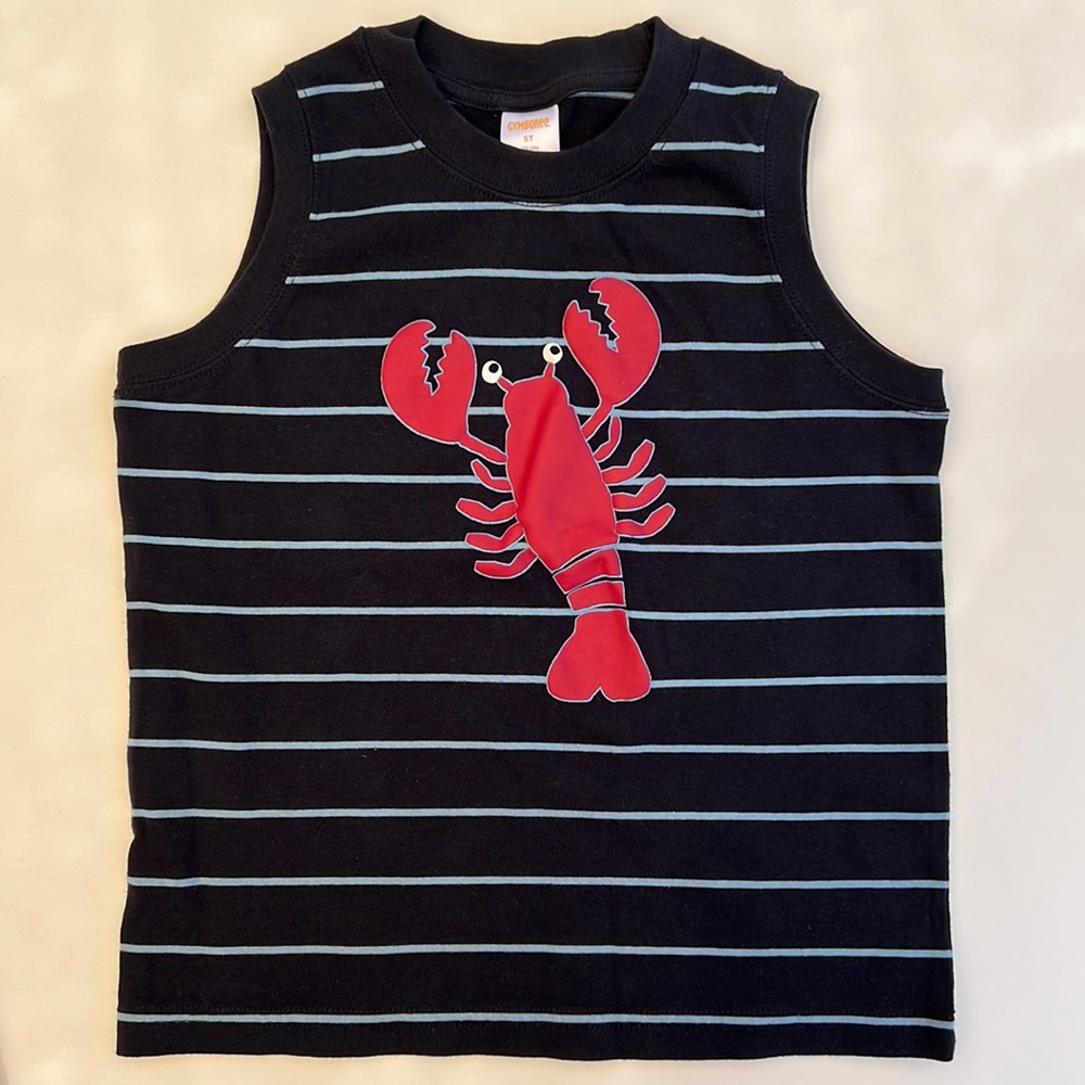 Gymboree tank top 5T NWOT lobster